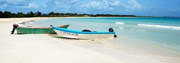 Punta Cana in Dominican Republic boasts a stunning 100-mile stretch of soft white sand beaches.